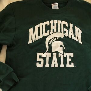 Jerzees NuBlend Dark Green Sweatshirt